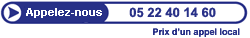 contactez-nous au 05 22 40 14 60 prix d'un appel local